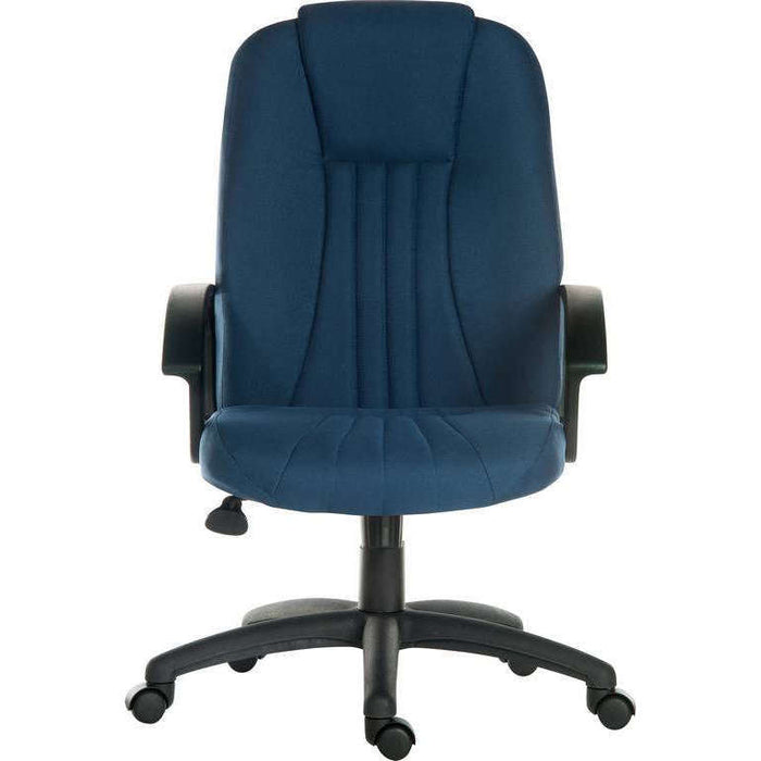 City Fabric Blue Burgundy Charcoal Home Office Chair