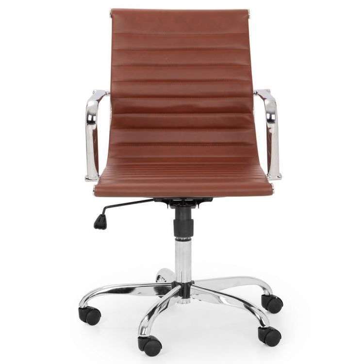 Black and brown desk chair discount