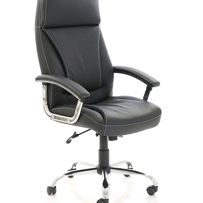 Penza Executive Home Office Chair Available In Black, Brown, Cream And Grey Leather